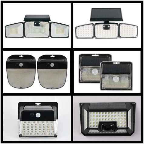 Lampada da parete solare